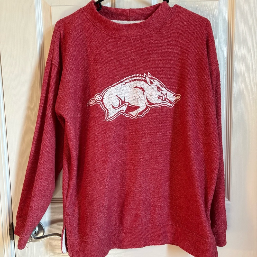 ARKANSAS RAZORBACKS Textured Top